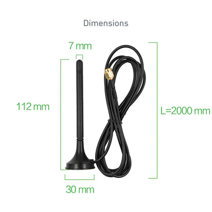 InHand Networks SMA 4G Magnetic Base Antenna