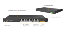Peplink 24 PoE 2.5G Switch Rugged